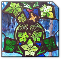 Stained glass windows