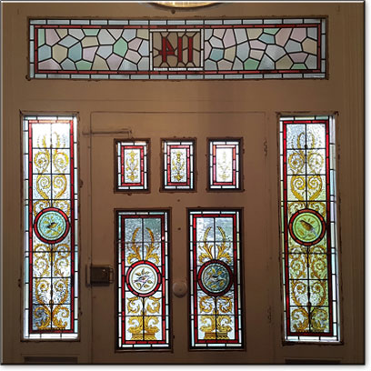 Hand painted panels
