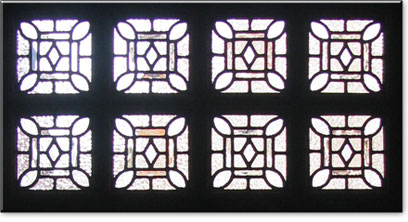 Edwardian windows detail