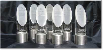 7 Winners trophies